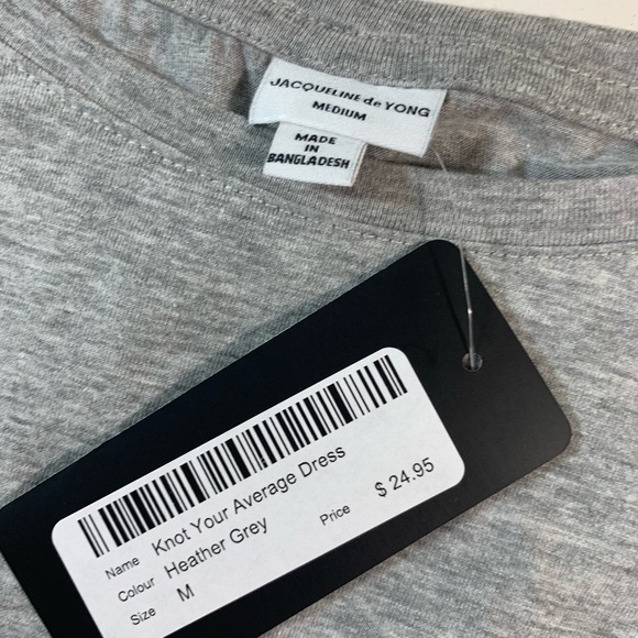 NWT Jacqueline De Yong Knot Your Average Dress - Picture 3 of 4